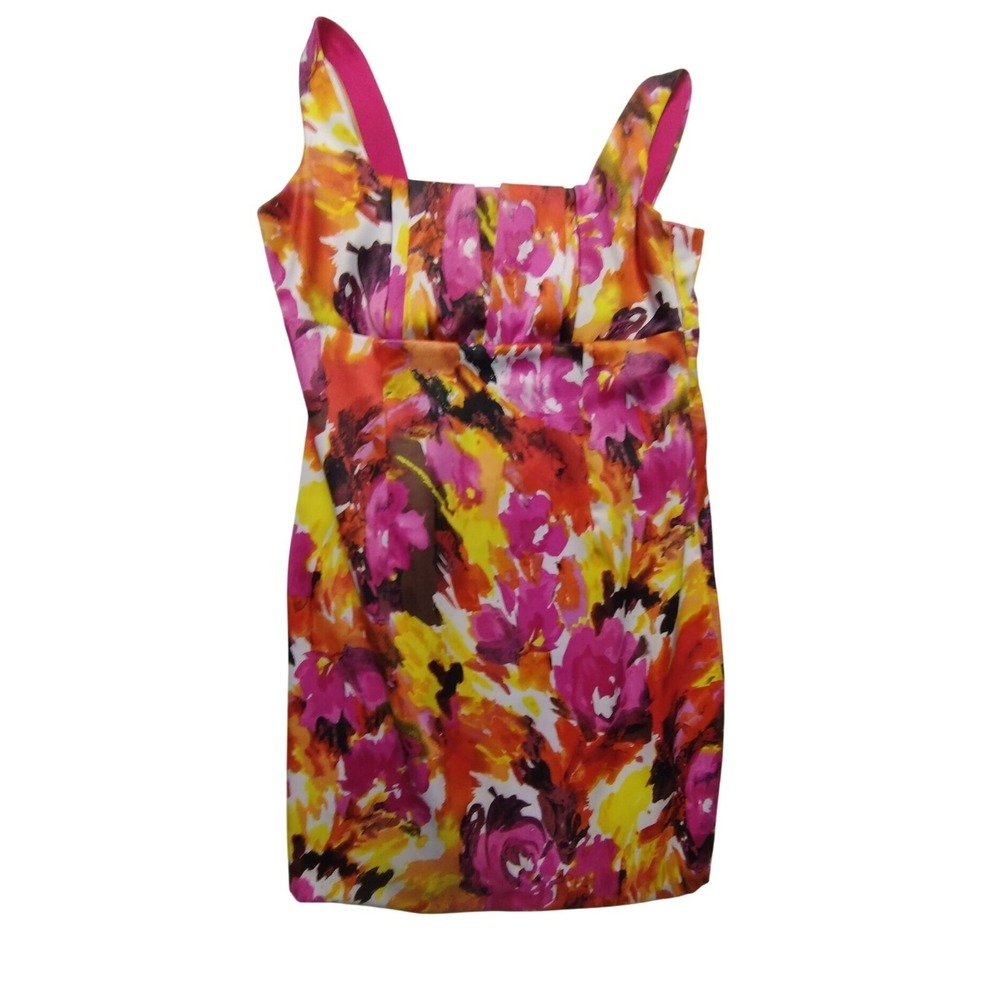 Ronni Nicole Floral Print Dress Sleeveless Party Cocktail Dress 12P‎